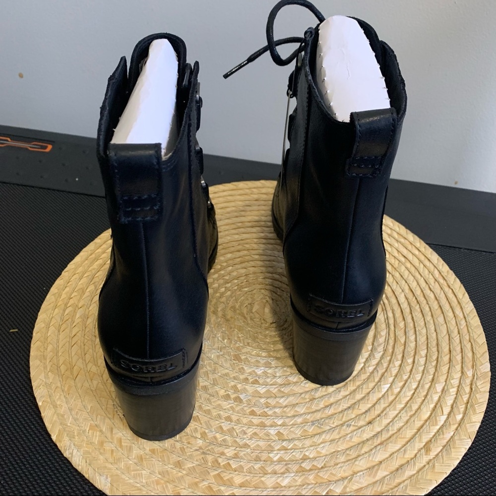 Sorel Comfy Cate Lace Up Combat Boot Size 10 - Picture 12 of 13